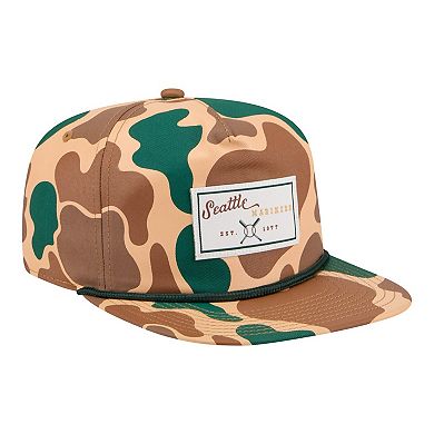 Men's New Era Camo Seattle Mariners Duck 19TWENTY Adjustable Hat