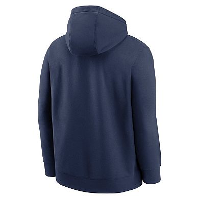 Men's Nike Navy Seattle Mariners Dri-Fit Club Hoodie