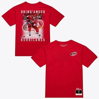 Men's Mitchell & Ness Rod Brind'Amour Red Carolina Hurricanes Photo T-Shirt