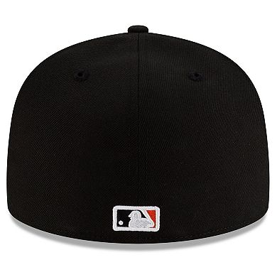 Men's New Era Gray/Black San Francisco Giants Authentic Collection Alternate 59FIFTY Fitted Hat