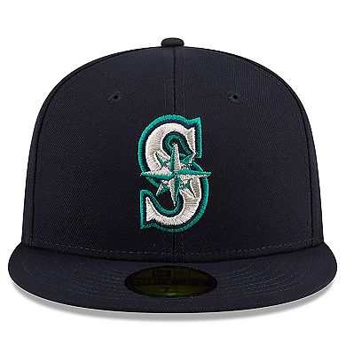 Men's New Era Navy Seattle Mariners 2026 Jackie Robinson Day 59FIFTY Fitted Hat