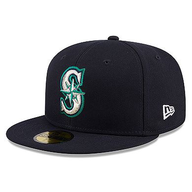 Men's New Era Navy Seattle Mariners 2026 Jackie Robinson Day 59FIFTY Fitted Hat