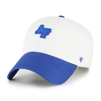Men's '47 White/Royal Air Force Falcons Contemporary Basics Two Tone Clean Up Adjustable Hat