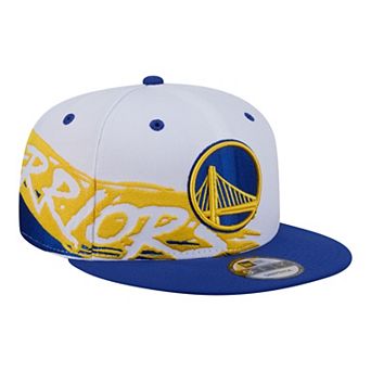 New Era White/Royal Golden State Warriors Swept 9FIFTY Snapback Hat