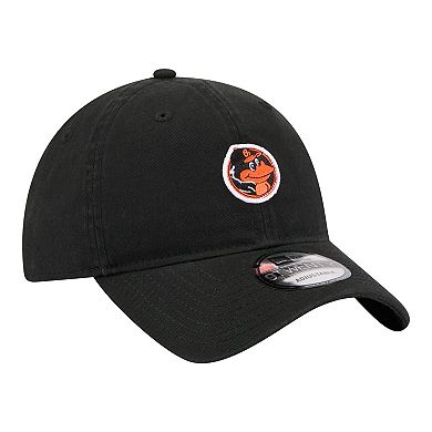 Men's New Era Black Baltimore Orioles Mascot 9TWENTY Adjustable Hat