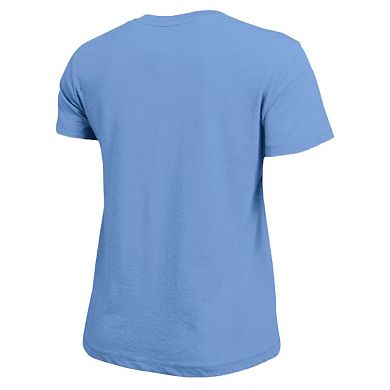 Women's Champion Light Blue Tennessee Titans Logo T-Shirt