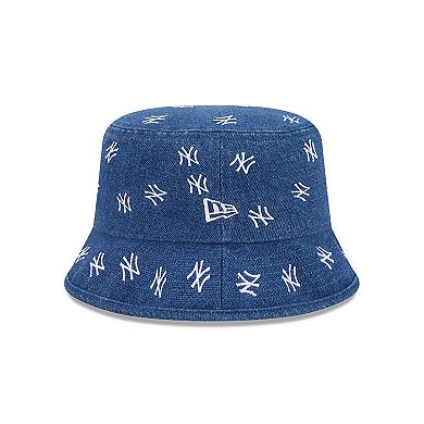 Women's New Era New York Yankees Denim Micro Bucket Hat