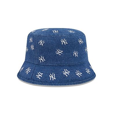 Women's New Era New York Yankees Denim Micro Bucket Hat