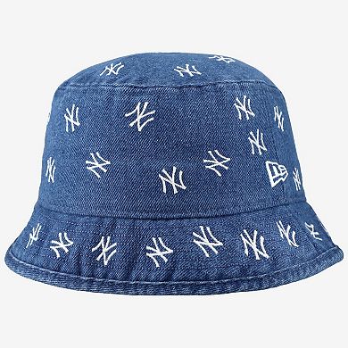 Women's New Era New York Yankees Denim Micro Bucket Hat