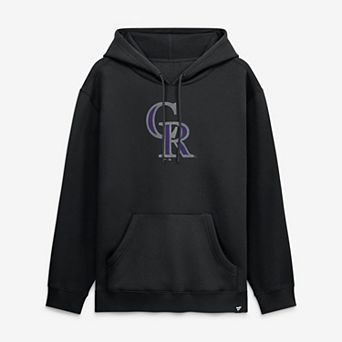 Men's Fanatics Black Colorado Rockies Heritage Hoodie