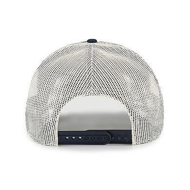 Men's '47 Navy Denver Nuggets Emmett Heavy Twill Trucker Hitch Adjustable Hat