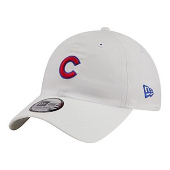 Men's New Era White Chicago Cubs Ripstop Casual Classic Adjustable Hat