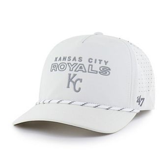 Men's '47 White Kansas City Royals Forward Vault Hitch Adjustable Hat