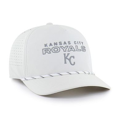 Men's '47 White Kansas City Royals Forward Vault Hitch Adjustable Hat
