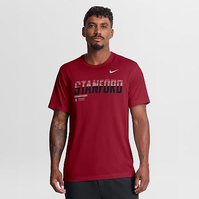 Men's Nike Cardinal Stanford Cardinal Sideline Legend Dri-FIT T-Shirt