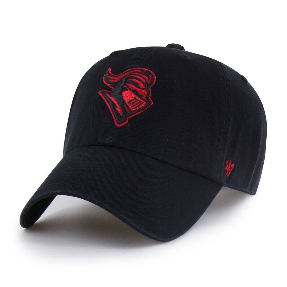 Men's '47 Black Rutgers Scarlet Knights Clean Up Adjustable Hat