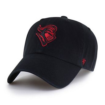 Men's '47 Black Rutgers Scarlet Knights Clean Up Adjustable Hat