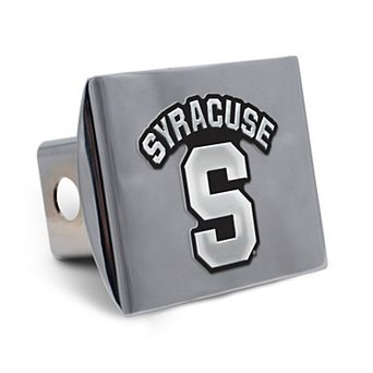 WinCraft Syracuse Orange Premium Metal Chrome Hitch Cover