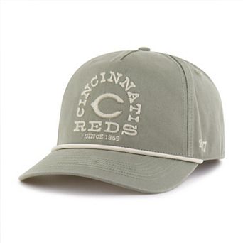 Men's '47 Olive Cincinnati Reds Canyon Ranchero Hitch Adjustable Hat