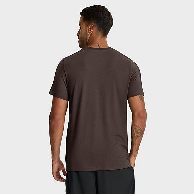 Men's Nike Brown San Diego Padres Tri-Blend Logo T-Shirt