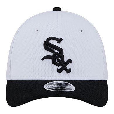 Toddler New Era White Chicago White Sox Baseball 39THIRTY M-Crown Adjustable Hat
