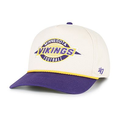 Youth '47 Natural Minnesota Vikings Freemont Hitch Adjustable Hat