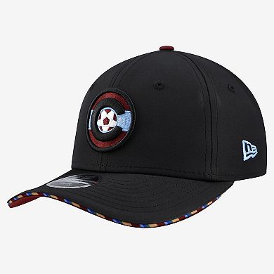 Youth New Era Black Colorado Rapids Jersey Hook 9SEVENTY Adjustable Hat