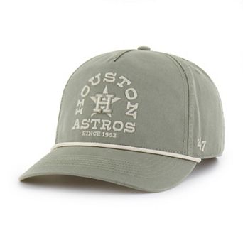 Men's '47 Olive Houston Astros Canyon Ranchero Hitch Adjustable Hat