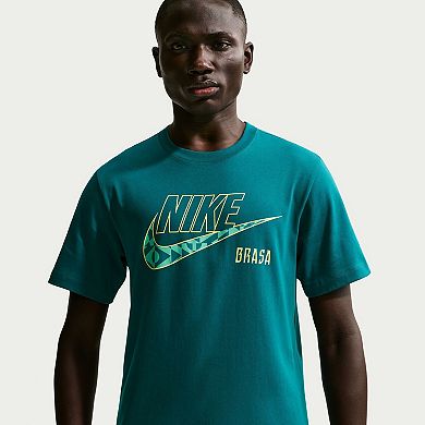 Men's Nike Green Brazil National Team Futura T-Shirt