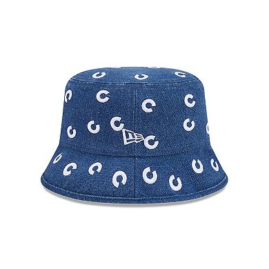 Women's New Era Chicago Cubs Denim Micro Bucket Hat