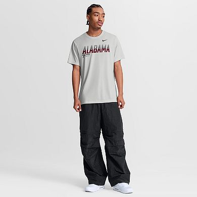 Men's Nike Gray Alabama Crimson Tide Sideline Legend Dri-FIT T-Shirt