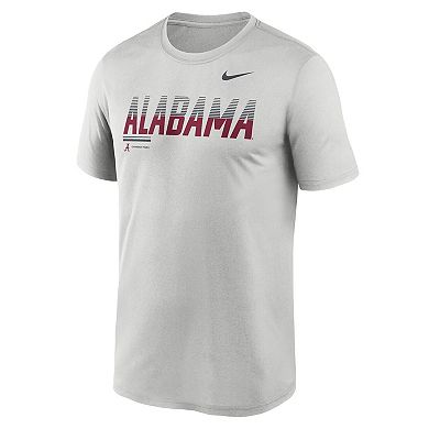Men's Nike Gray Alabama Crimson Tide Sideline Legend Dri-FIT T-Shirt