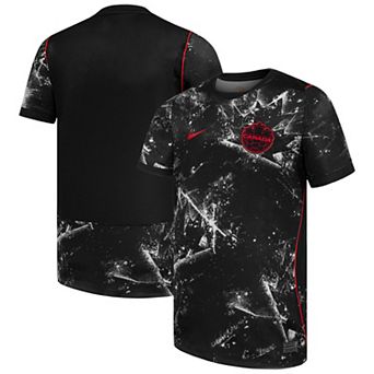 Youth Nike Black Canada Soccer 2026 Away Stadium Replica Jersey