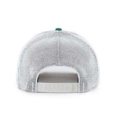 Men's '47 Kelly Green/White San Diego Padres Elevated Greens Adjustable Trucker Hat