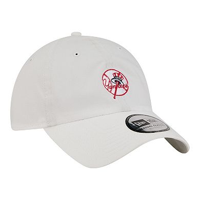 Men's New Era White New York Yankees Ripstop Casual Classic Adjustable Hat