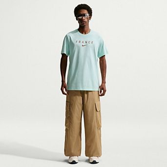 Men's Nike Green France National Team Wordmark T-Shirt