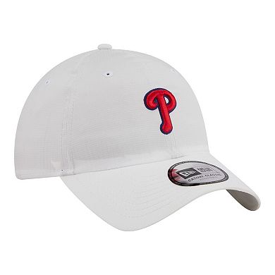 Men's New Era White Philadelphia Phillies Ripstop Casual Classic Adjustable Hat