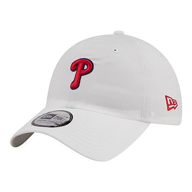 Men's New Era White Philadelphia Phillies Ripstop Casual Classic Adjustable Hat