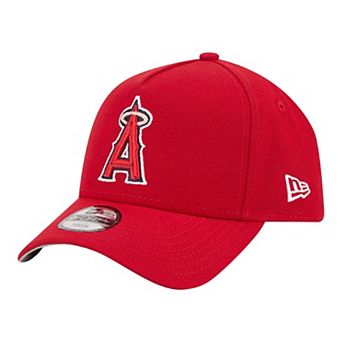 Youth New Era Red Los Angeles Angels 9FORTY A-Frame Adjustable Hat