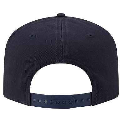 Men's New Era Navy Minnesota Twins Stacked 19TWENTY Adjustable Hat