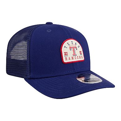 Men's New Era Royal Texas Rangers Contest 9SEVENTY Adjustable Trucker Hat