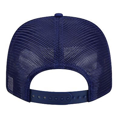 Men's New Era Royal Texas Rangers Contest 9SEVENTY Adjustable Trucker Hat
