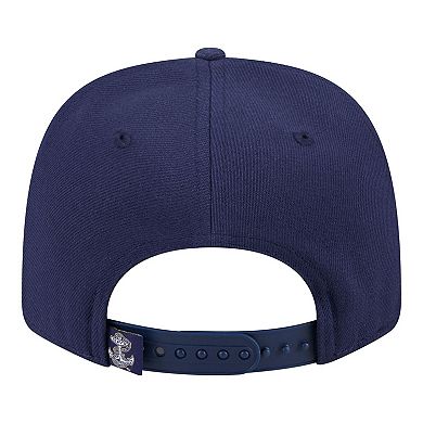 Men's New Era Navy Navy Midshipmen 9SEVENTY Stretch-Snap Adjustable Hat