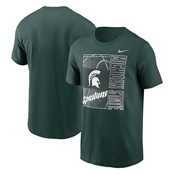 Men's Nike Green Michigan State Spartans Basketball Refresh T-Shirt