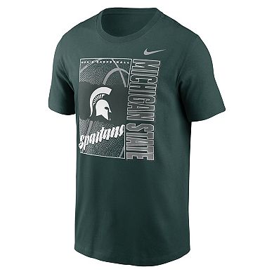Men's Nike Green Michigan State Spartans Basketball Refresh T-Shirt