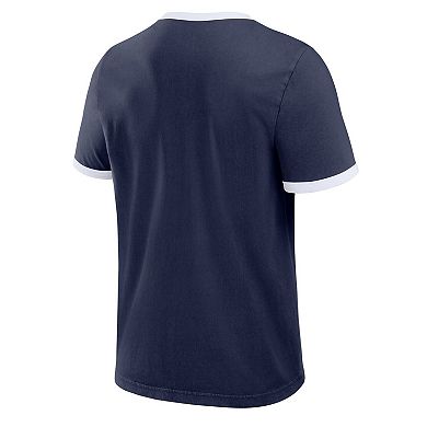 Men's Darius Rucker Collection by Fanatics Navy Houston Astros Washed Ringer T-Shirt