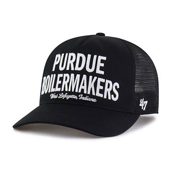 Men's '47 Black Purdue Boilermakers Contemporary Hitch Trucker Adjustable Hat