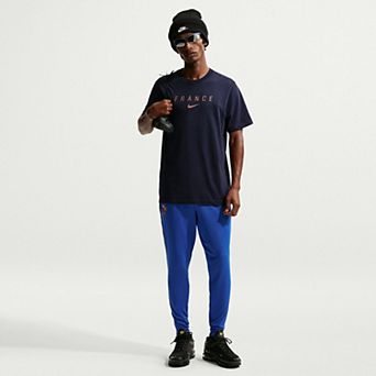 Men's Nike Blue France National Team Wordmark T-Shirt