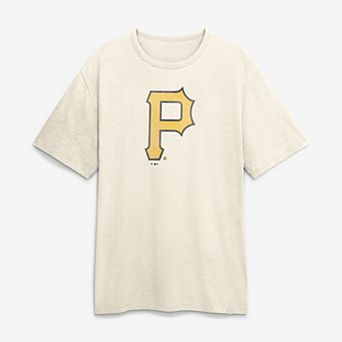 Men's Fanatics Cream Pittsburgh Pirates Stadium Slub T-Shirt