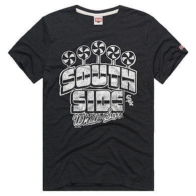 Men's Homage Charcoal Chicago White Sox Tri-Blend Hyperlocal T-Shirt